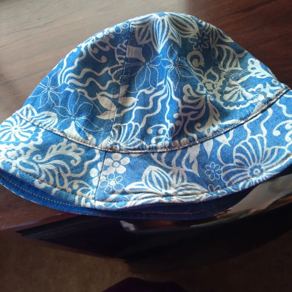Denim Reversible Hat | Size OS - Picture 4 of 5